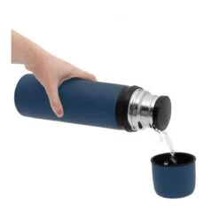 Laken Thermo Stainless Steel Flask - 750ml -Outdoor Camping Shop LakenThermoStainlessSteelFlask 1LBluepour 435822