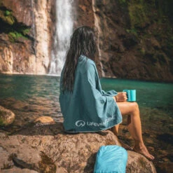 LifeVenture Recycled SoftFibre Trek Towel - Giant -Outdoor Camping Shop LifeVenture Recycled SoftFibre Trek Towel XL Teal 02 21209022 00d8 4334 981c 771331d747c4