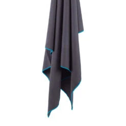 LifeVenture SoftFibre Lite Travel Towel -Outdoor Camping Shop LifeVenture SoftFibreLiteTravelTowel Grey 0 1