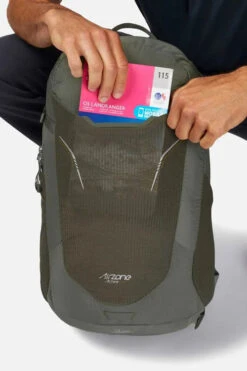 Lowe Alpine AirZone Active 22 Litre Daypack -Outdoor Camping Shop Lowe Alpine Airzone Active 22 Light Khaki 09