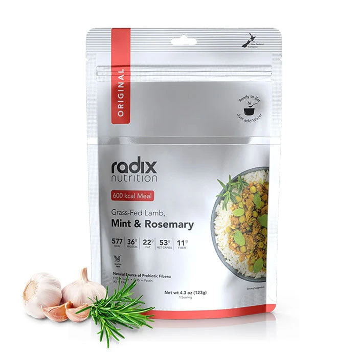 Radix Nutrition Original Grass-Fed Lamb, Mint & Rosemary - 600kcal 3 Radix Nutrition Original Grass-Fed Lamb, Mint & Rosemary - 600kcal