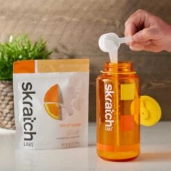 Skratch Labs Nalgene Wide Mouth Bottle - 1L -Outdoor Camping Shop Skratch Labs Clear Hydration Drink Mix Orange 02 59af91ef 2ba8 48ba 9d25 d0df696b6042