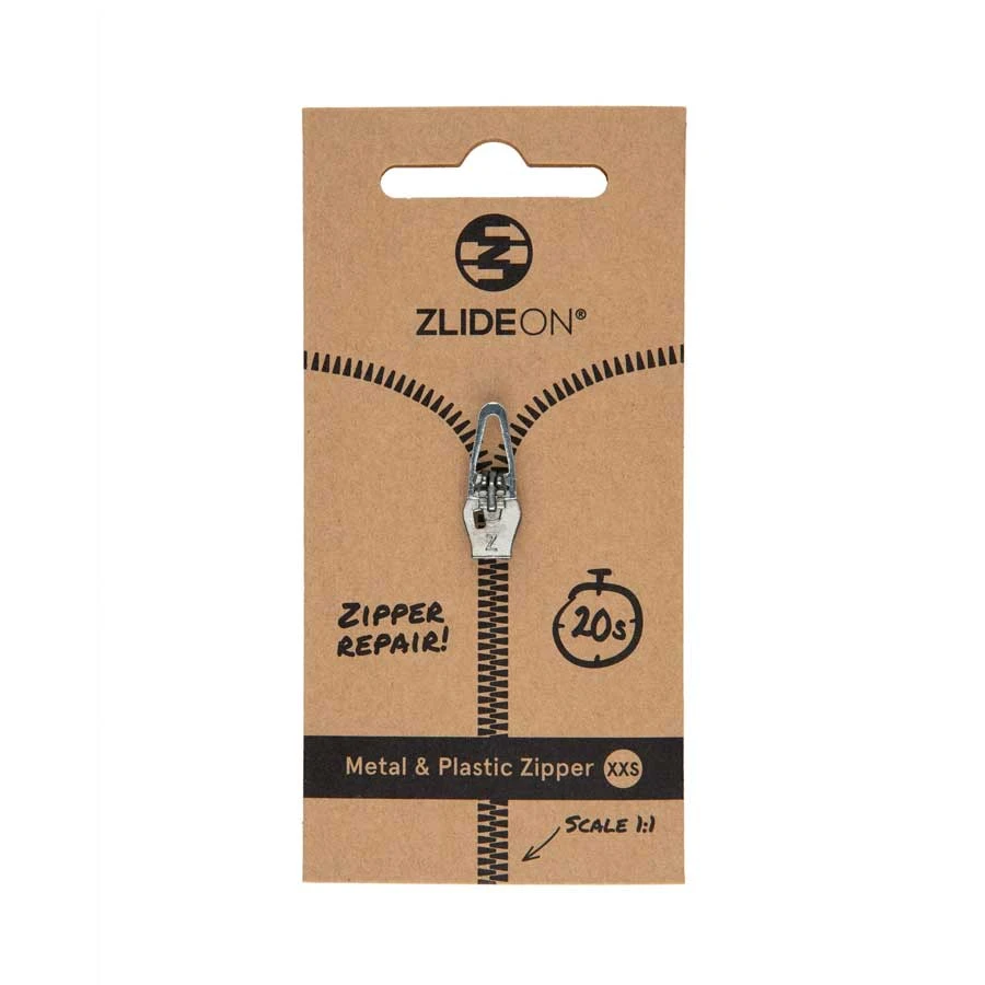 ZlideOn Metal & Plastic Zipper Repair - XXS 3 ZlideOn Metal & Plastic Zipper Repair - XXS